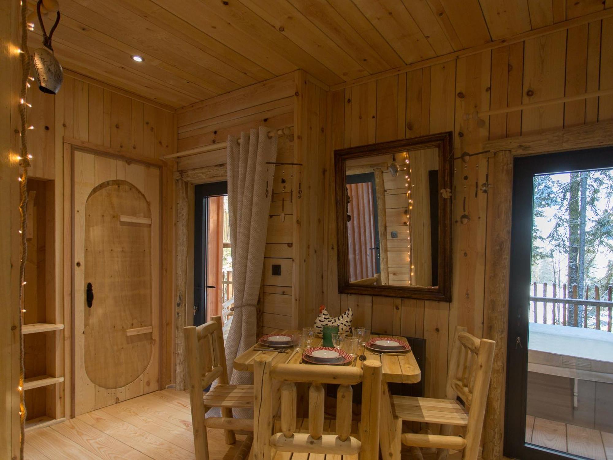 Domaine De L'Authentique Cabanes Dans Les Arbres Fournet-Blancheroche الغرفة الصورة